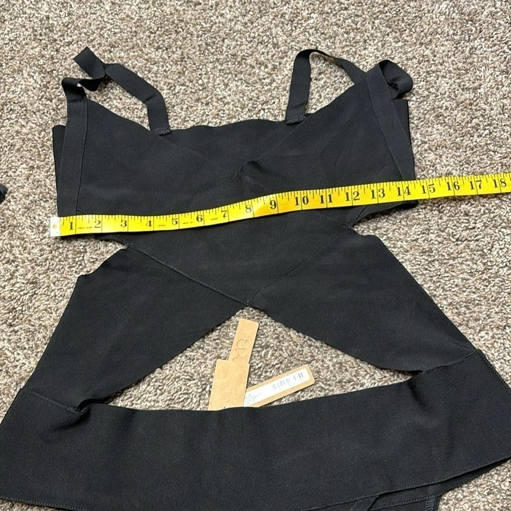 SKIMS Knit swim monokini onyx sz 2x